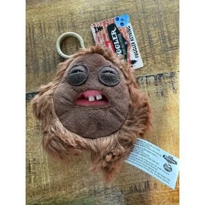 Fuggler Plush Clip-On Keyring Hedge Grog 4” Funny Ugly Monster Toy Collectible
